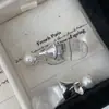 23 moda europeia e americana novo estilo francês simples personalidade geométrica textura metálica brincos brincos de gota d'água transparentes gancho de orelha