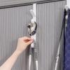 Colgador de Puerta Trasera, No Necesita Perforar Agujeros, Perchero de Pared, No Necesita Clavar Ganchos para Abrigos, Colgador de Puerta Tipo Trasero de Armario Sin Perforar
