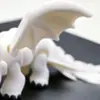 Juguete de Zanahoria Torre Impreso en 3D para Dedos, Juguete para Aliviar el Estrés para Niños con Asa, Juguete Divertido Hecho a Mano con Forma de Estrella para Escritorio en Espiral