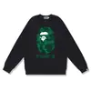 Sudadera de camuflaje de moda transfronteriza para hombre, otoño e invierno, manga larga, estampado de letras, holgada, cuello redondo, sudadera pullover para hombre