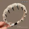 Colección de Diademas de Cabeza de Dientes para Niños y Adultos Impresionante Trenza de Calavera Alta Diadema Colores de Corte Pinza para el Cabello Antideslizante Accesorios para el Cabello