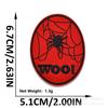 Fábrica de Origen Pegatinas de Tela de Telaraña Pegatinas de Tela Bordadas de Dibujos Animados Ropa para Niños Juguetes Zapatos Accesorios Pegatinas de Parche Listas para la Venta