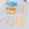 Kit de materiais didáticos de matemática do primeiro ano, segundo volume, para escola primária, contador de inteligência, material escolar, bastão de contagem geométrica, material de aprendizagem