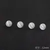 4-12mm Piedra Ojo de Gato Blanco Cuentas Sueltas DIY Pulsera de Cuentas Hecha a Mano Accesorios Materiales Pulsera Cuentas Redondas Accesorios para Joyería
