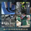 Conector Rápido de Unión a Tope de Tres Columnas para Tubería Corrugada de Plástico, Tubería de Acero, Tubería Galvanizada, Tubería Rígida y Manguera de Plástico de Nylon