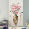 Adesivos de Parede 3D Nu Papel de Parede Autoadesivo Estilo Chinês Decoração de Parede de Fundo para Quarto Sala de Estar Entrada