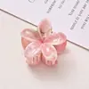 Versión Coreana Mini Lindo Clip de Garra Dopamina Simple Elegante Clip para la Parte Posterior de la Cabeza Clip de Tiburón Versátil Estilo Playa para Mujeres