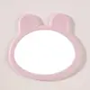 Novo Espelho de Coelho Mini Fofo, Bolsa de Armazenamento Portátil, Espelho de Maquiagem, Espelho de Maquiagem Criativo DIY Feito à Mão