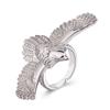 Venta directa de fábrica AliExpress personalidad caliente retro Gao Qiao Anillo de Águila Amazon Anillo de Ala de Águila