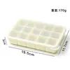 Bandeja de Gelo de Silicone Transfronteiriça Verão DIY Fazer Gelo Molde de Tira de Gelo Doméstico Gelo Fácil de Soltar Molde de Bola de Gelo Atacado