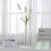 [2 Jacinto Estilo Francês] Plantas Verdes Simuladas, Flores Artificiais e Grama Artificial, Decoração de Casa Estilo Francês, Cena de Negócios de Jardim