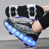 Venta Directa de Verano Transfronteriza Zapatos de Patín para Niños Zapatos de Patín para Niños Fábrica Zapatos de Patín de Cuatro Ruedas Zapatos de Patín para Niñas con Luces