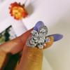 Suministro Transfronterizo de Artículos Pequeños, Anillos de Mariposa Cerrados Estilo Ins, Accesorios, Joyería, Fuente de Artículos para Transmisiones en Vivo de Comercio Exterior R4204