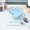 Fiambrera de Vidrio, Apta para Microondas, Fiambrera Rectangular, Fiambrera para Oficinistas, Recipiente Doméstico para Guardar Alimentos