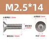 Tornillo hexagonal de cabeza avellanada de acero inoxidable 316 DIN7991, perno de cabeza plana estándar, venta al por mayor, M2M3M4M5-M16