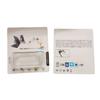 Spot DT101 G2 G3 USB tapa abierta abatible transparente PVC papel blister tarjeta packaging sellado en caliente caja para unidad USB