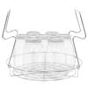 Amazon Ventas Calientes Transfronterizas Estante para Latas Pequeño de Acero Inoxidable Estante para Almacenamiento con Clip para Botellas Pinzas para Latas Juego de 2 piezas