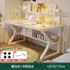 Mesa para estudantes, uso doméstico, design simples para meninas, adequada para apartamentos de aluguel, estudo de quarto, escrivaninha, bancada de trabalho, mesa de escritório branca para computador