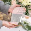 Señales de Número de Escritorio de Acrílico, Combinación de Acrílico Transparente para Bodas y Fiestas de Cumpleaños, Tarjetas de Número con Superficie de Espejo