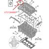 9628610780 025856 Es Adecuado para Peugeot 207 208 3008 508 Citroen C4 Ds Tapa de Boca de Aceite