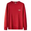 Sudadera Pulóver de Cuello Redondo para Hombre para Adolescentes Estilo Coreano Holgada Top Casual Deportivo para Exteriores Camisa Base Disponible en Múltiples Colores