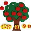 Novo Quadro de Aprendizagem de Feltro Atacado para Crianças Educação Infantil Educacional Montessori Livro Ocupado Educação Infantil Quadro Ocupado para Crianças