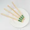 Palillos Desechables Comerciales al por Mayor Xinzhilin Juego de Mármol Palillos de Bambú Florales Cadena de Catering Compra Entorno de Gama Alta Ecológico
