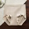 Pantaletas de Cintura Alta Delaide para Control de Abdomen para Mujer, Entrepierna de Algodón Puro Antibacteriano, Alta Elasticidad, No Aprietan, Pantaletas de Corte Tridimensional que Moldean la Cadera