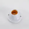 Soquete E27 plano soquete de rosca para lâmpada doméstico interno corredor capa de lâmpada de papelão soquete plano grande de baquelite atacado