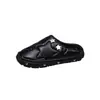 Pantufas internas de luxo leve, grossas e forradas com fleece para outono e inverno, estilo feminino, de pelúcia, quentes, macias, com sola grossa, antiderrapantes e antibacterianas