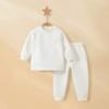 Roupas de Outono para Bebê Calças de Outono Primavera Outono Inverno Base Infantil Acolchoado Fino Roupa Íntima Dividida para Meninos e Meninas Traje Quente para Bebê