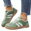 Zapatos Casuales Nuevos con Estampado de Leopardo para Mujer Primavera y Otoño 2026, Talla Grande, Zapatos de Entrenamiento Retro Alemanes, Estilo Europeo y Americano, En Stock