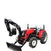 Tractor Agrícola Diésel de Cuatro Ruedas Monocilíndrico y Bicilíndrico Máquina Rotocultivadora de Alta Potencia para Arado de Suelo con Ruedas Máquina de Arado de Doble Propósito para Agua y Sequía