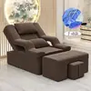 Sofá para Salão de Unhas e Cílios, Poltrona Reclinável, Bacia para Pedicure, Pedicure, Limpeza de Ouvido, Banho, Cama de Massagem para Pés, Sofá de Massagem para Pés, Cama de Massagem Elétrica
