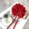 Estilo Francês Suave Cordão Anel de Cabelo Flor Grande para Cabeça Bola na Cabeça Corda para Rabo de Cavalo Renda Renda Corda de Cabelo Intestino Grosso Tendão de Borracha