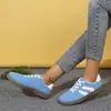 2026 Primavera Nuevo Modelo Talla Grande Zapatos Deportivos Casuales Cómodos Retro para Mujer Zapatos Individuales Talla Única