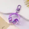 2026 Nuevo Creativo Acrílico Tridimensional para Auriculares Accesorio DIY Colgante Llavero