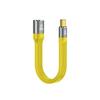 Cable corto flexible USB4.0FPC, cable de extensión USB3.1, cable de datos Lightning 4 con todas las funciones, transmisión de 40 Gb, carga rápida PD