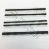 Fileira única espaçamento duplo plástico 2,0 mm agulha de fileira única 1*40p pino duplo plástico alongado 9/15/17/20/21mm agulha reta