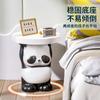 Mesa Auxiliar Panda Pequeña Diseño Creativo Almacenamiento para Sala de Estar Mesa Roja de Internet Mesa Simple para Apartamento Pequeño Almacenamiento de Escritorio Mesa de Centro para Café