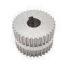 Fábrica de Origen Piezas Fotovoltaicas de Aluminio Rueda Síncrona Equipo Mecánico Rueda Síncrona Industrial Rueda Síncrona de Aleación de Aluminio Venta al por Mayor