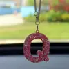 Colgante para Coche con Forma de Oso de Amor de Arcilla Amazon Transfronterizo, Colgante para Interior de Coche, Colgante de Letra de Alta Gama para Mujeres