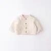 Conjunto acolchado para niñas, suéter grueso para otoño e invierno, conjunto cálido para bebé, nuevo estilo para bebés y niños pequeños, moderno conjunto de invierno de tres piezas