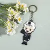 Chaveiro de Borracha Macia Antidrogas, Bombeiros, Polícia de Trânsito, Polícia Montada, Chaveiro de Polícia, Pingente de Figurine Criativo Promocional Atacado