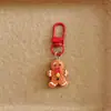 Chaveiro de Papai Noel de Desenho Animado Árvore de Natal Pingente de Bolsa Ornamento Fofo para Mochila de Estudante Presente de Natal