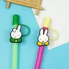 Atravessando Fronteiras Novo Produto Silicone à Prova de Poeira Canudo Coelho Fofo Copo de Água Canudo Tampa Protetora à Prova de Poeira Canudo para Bebida Fabricante