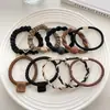 Bandas Elásticas para el Cabello de Otoño e Invierno para Mujer, Alta Elasticidad, Accesorios para el Cabello Duraderos, Ligas para el Cabello Elegantes, Bandas de Goma