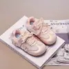 Zapatos para niñas, zapatillas deportivas infantiles, nuevo estilo primavera y otoño 2026, moda para niñas pequeñas, zapatos de princesa, malla transpirable, zapatos Argan