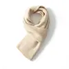 Bufanda de Cachemir de Alta Gama para Hombres y Mujeres, Moda de Invierno, Protección Cálida para el Cuello, Bufanda de Lana Tejida Espesa Versátil Estilo Coreano