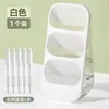 Porta-Canetas Transparente Inclinado, Multifuncional, Aparência Sofisticada, Caixa de Armazenamento de Grande Capacidade, Porta-Canetas, Tubo de Caneta Espessado Estilo Ins para Mesa